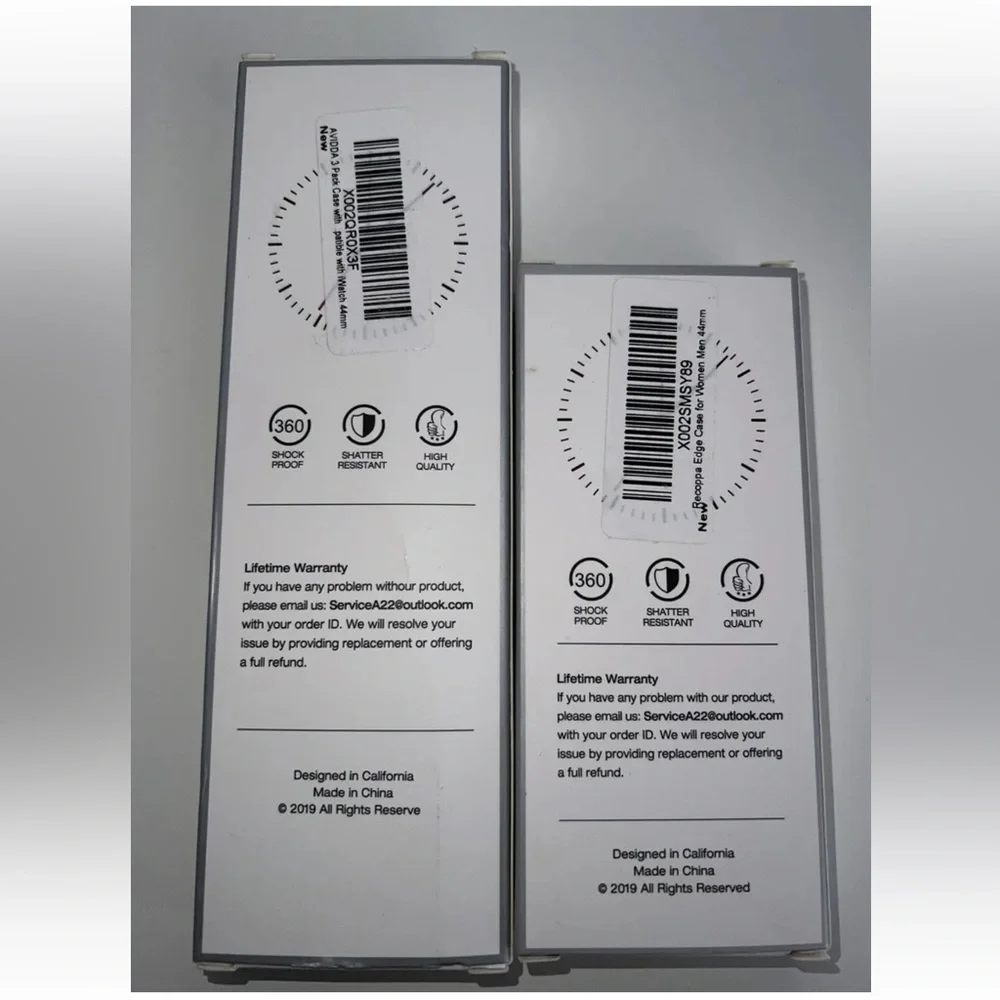 Apple Watch Case Screen Protector - 44mm | 4 new, 1 used